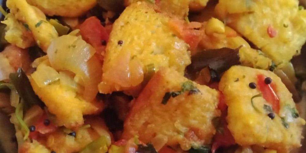 Bread Upma