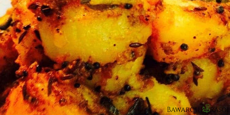 Dry Potatoes (Sukha Aloo)