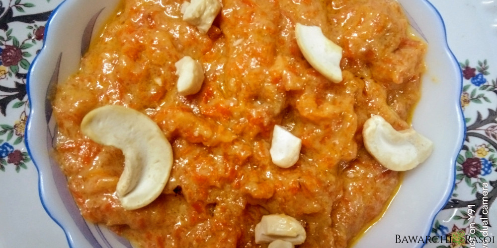 Gajar  Ka  Halwa  With  Milk  Maid