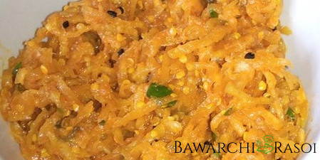 Instant Radish Pickle ( Mooli Achar)