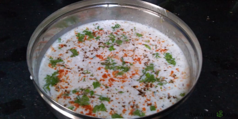 Lauki ka Raita or Bottle Gourd Raita