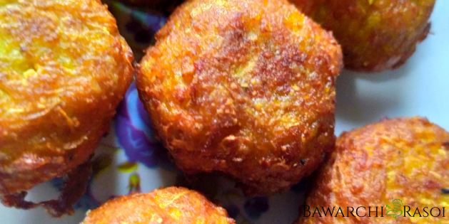 Lauki Pakora (BOTTLE GOURD FRITTERS)