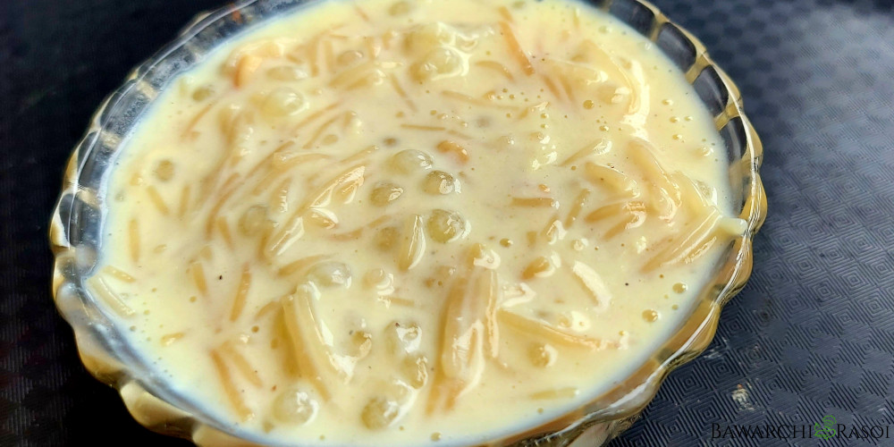 Sabudana semiya kheer