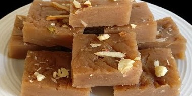 Singhare Ki Barfi Recipe
