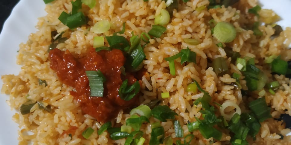 Veg Schezwan Fried Rice