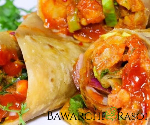 Aloo Corn Frankie
