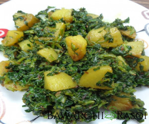 Aloo Methi Recipe | Bawarchi Rasoi