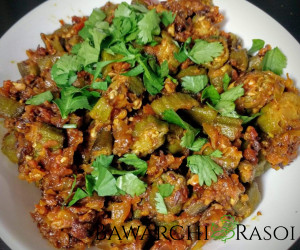 Bhindi Bhaji (Sabji) Recipe | Bawarchi Rasoi