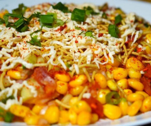 Corn Bhel Chaat