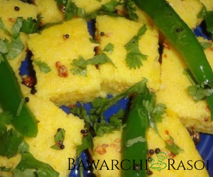 Corn Dhokla