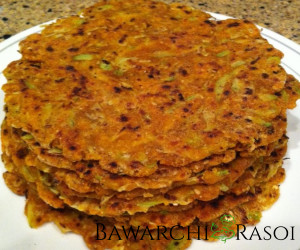Doodhi Thepla Recipe | Bawarchi Rasoi