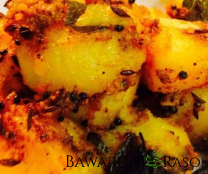 Dry Potatoes (Sukha Aloo)