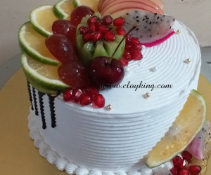 Exotic Fresh Fruit Cake Recipe Bawarchi Rasoi