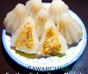 Fasting Spicy Sago Modak