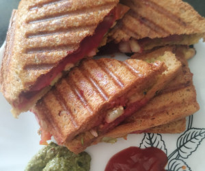 Masala Toast Sandwich Recipe | Bawarchi Rasoi