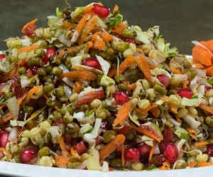 Sprouted Moong Salad Recipe | Bawarchi Rasoi