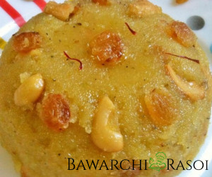 Suji Halwa (Semolina Halwa)